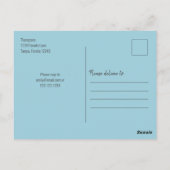 Botanische Wilde Birthday Bird Tropical Greenery Briefkaart (Achterkant)