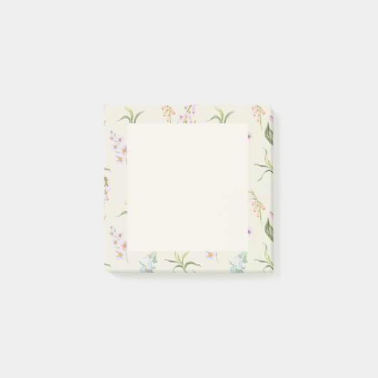 Botanische Wilde Bloem Post-it® Notes (Voorkant)