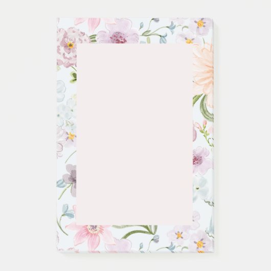 Botanische Wilde Bloem Post-it® Notes (Voorkant)