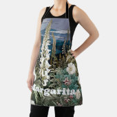 Botanische wilde bloem romantische tuin bloemig sc schort (Insitu)