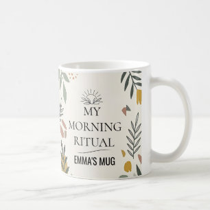 Botanische Wilde Bloem Volledige Wrap Koffie Koffiemok