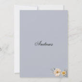 Botanische wilde bloemen tuin bloementuin Vrijgeze Kaart (Achterkant)