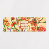 Botanische Wildflower Labels – Natuur-geïnspireerd (Design 1)
