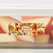 Botanische Wildflower Labels – Natuur-geïnspireerd (Aangebracht)