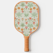 botanische William Morris Pattern Pickleball Paddle (Voorkant)