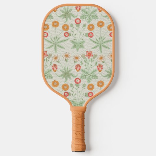 botanische William Morris Pattern Pickleball Paddle (Voorkant)
