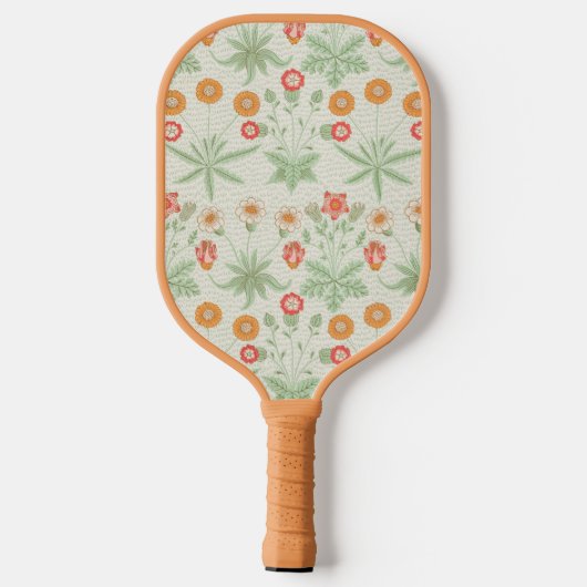botanische William Morris Pattern Pickleball Paddle (Achterkant)