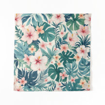 Botanische wind – Tropische bloemen wandtapijten