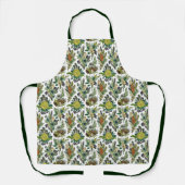 botanische winter schort (Voorkant)