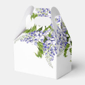 Botanische Wisteria Bloemen Bloemen Bloemen Bloeme Bedankdoosjes (Achterkant)