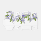 Botanische Wisteria Bloemen Bloemen Bloemen Bloeme Bedankdoosjes (Uitgevouwen)