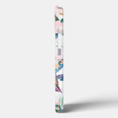 Botanische Witte Tuin Bloemen en vogels Case-Mate iPhone Case (Achterkant / Links)