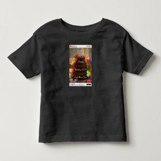 Botanische wonderen: Elegant zwart-wit T-shirt. Kinder Shirts