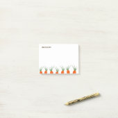 Botanische Wortelcollectie Post-it® Notes (Op bureau)