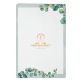 Botanische zaligsprekingen mini klembord (Achterkant)