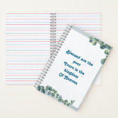 Botanische zaligsprekingen notitieboek (Binnen)