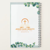 Botanische zaligsprekingen notitieboek (Achterkant)