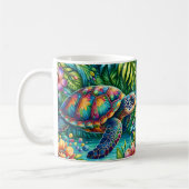 Botanische Zeeschildpad Koffiemok (Links)