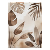 Botanische Zen – Minimaal Poster – Japandi Decor (Voorkant)