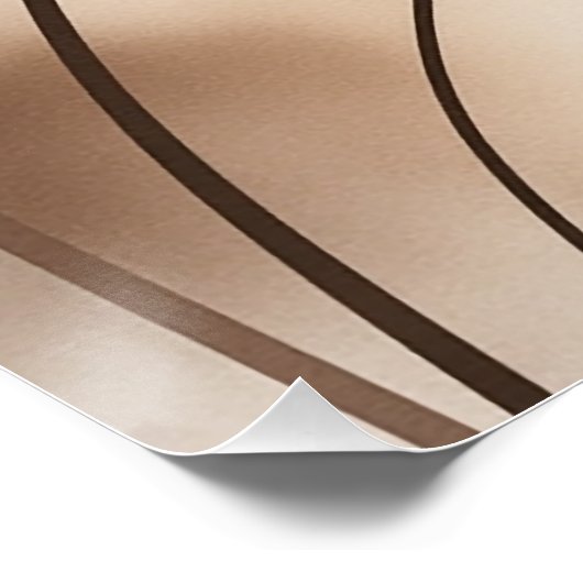 Botanische Zen – Minimaal Poster – Japandi Decor (Hoek)