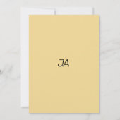 Botanische zomer kleurrijke bloemen Tafel Nummers Kaart (Achterkant)