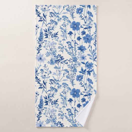 Botanische zomer vibes badhanddoek (Badhanddoek)