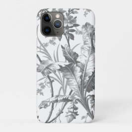 Botanische zwarte en witte chinoiserie Case-Mate iPhone case