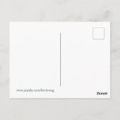 Botanist botanische kunstgroene Plant Natuur Lover Briefkaart (Achterkant)