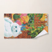 Botanist Cat (detail), Louis Wain Handdoek (Handdoek)