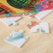 Botanist Cat van Louis Wain Legpuzzel (Zijkant)