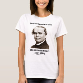 Botanist die de wereld veranderde Gregor Mendel T-shirt