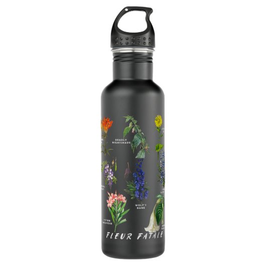 Botanist Gardening Fleur Fatale Poison Botanisch C Waterfles (Voorkant)