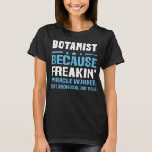 botanist t-shirt (Voorkant)