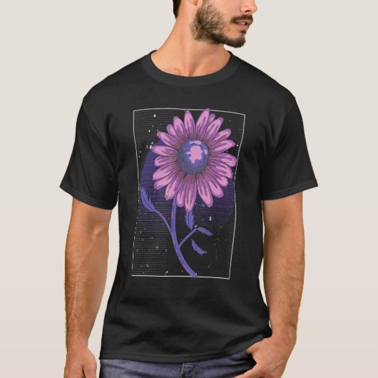 Botany 90s Vaporwave Botanische Tuin Synthwave Da T-shirt (Voorkant)