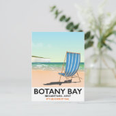 Botany Bay, Broadstairs Kent strand reisposter Briefkaart (Staand voorkant)