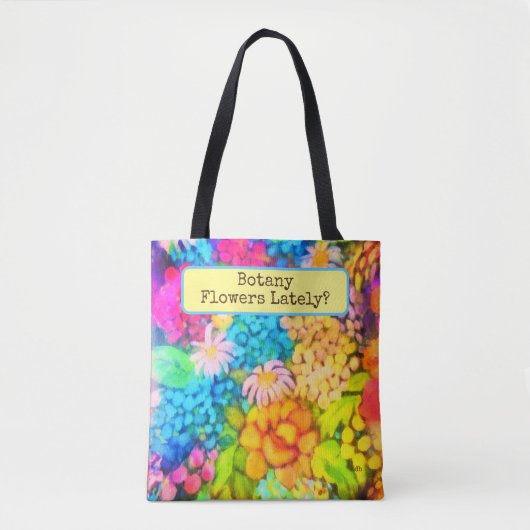 Botany Flowers onlangs? Oorspronkelijk Tas (Voorkant)