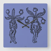 Botany: Mandrake, 1476 Vierkante Klok (Voorkant)
