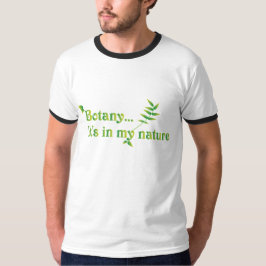 Botany Natuur Green Leaf Botanist Love T-shirt