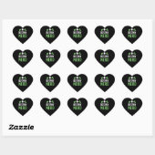 Botany Nerd - Grappige Wetenschapsbotanici Hart Sticker (Vel)