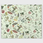 Botany patroon 1 cadeaupapier (Vlak)