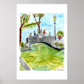 Botany Pond Poster (Voorkant)