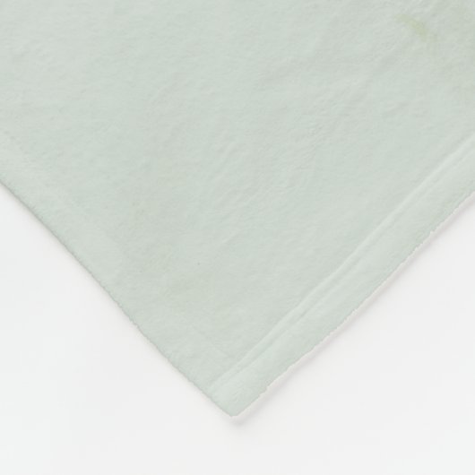 Botany Portret - Vrouw met Greenery Fleece Deken (Hoek)