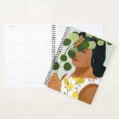 Botany Portret - Vrouw met Greenery Planner (Display)