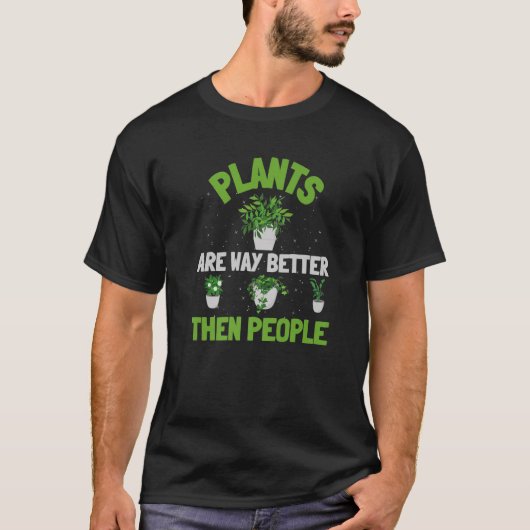 Botany Professional Botanist Biology Plant Humor T-shirt (Voorkant)