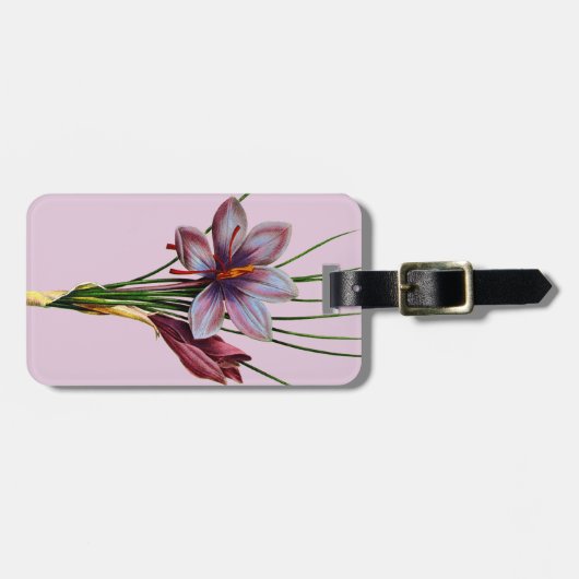Botany: Saffron Bagagelabel (Voorkant horizontaal)