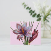 Botany: Saffron Briefkaart (Staand voorkant)