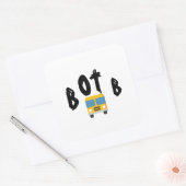 BOTB-Sticker Vierkante Sticker (Envelop)