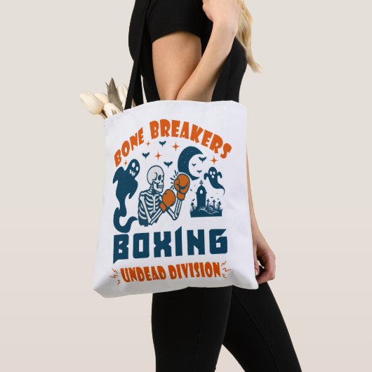 Botbrekers boksen ondode divisie tote bag (Dichtbij)