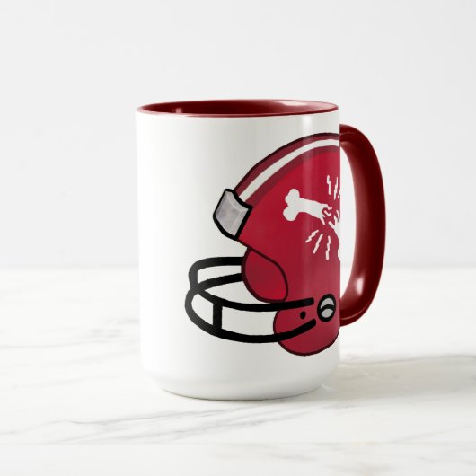 Botbreuken 1 ventilator mok (Voorkant rechts)