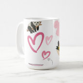 Bote para agua o fresco  koffiemok (Voorkant links)